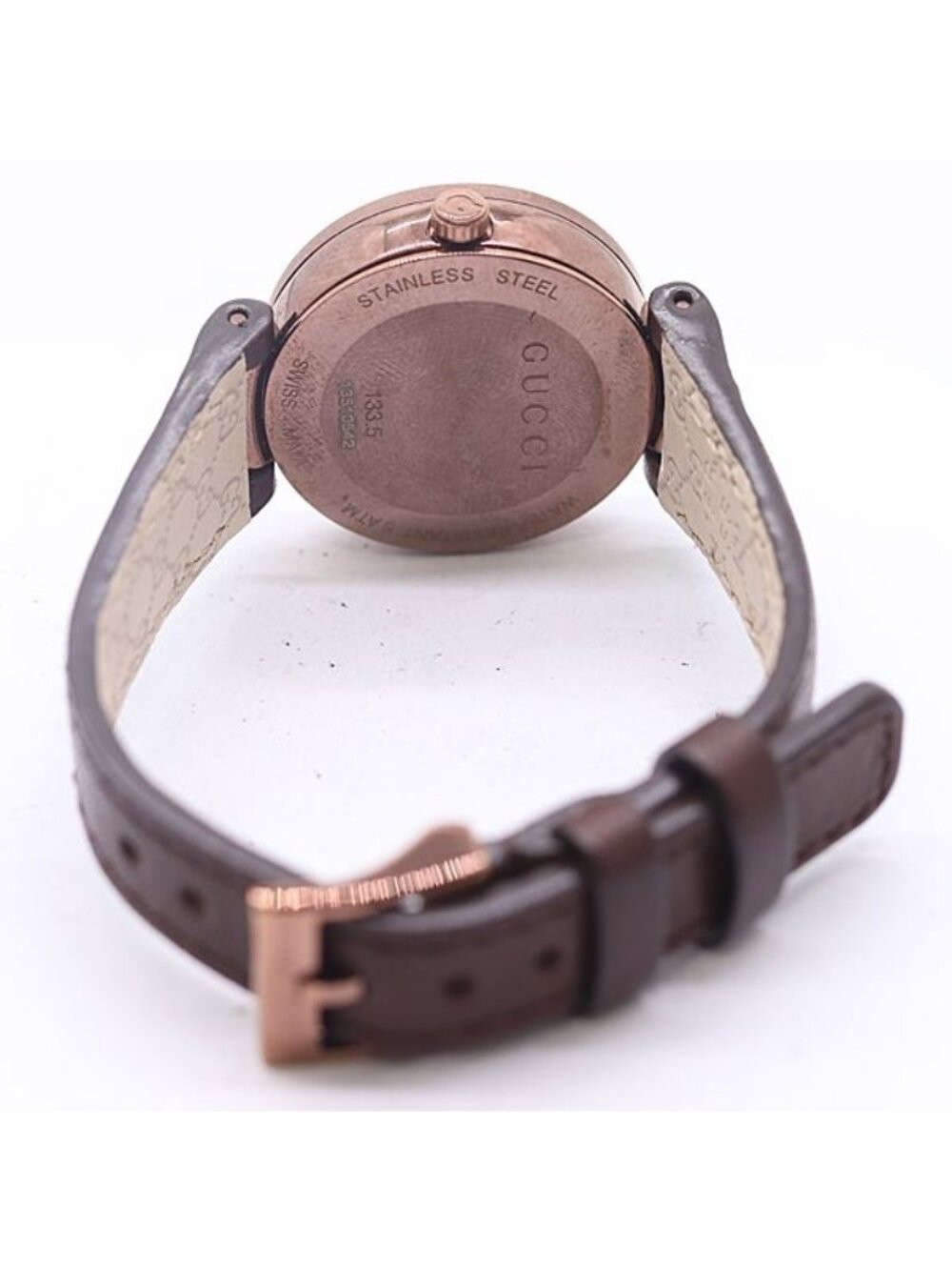 Gucci Interlocking 133.5 Quartz Gray Dial Watch - Picture 4 of 4